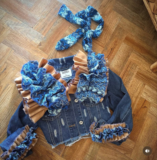 Mixed Blue Denim