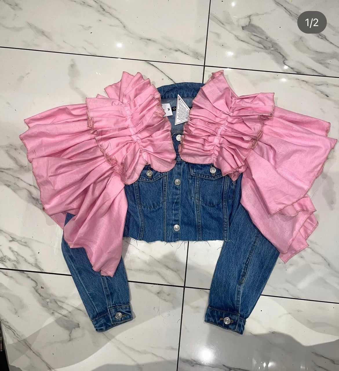 Pink Waterfall Frill